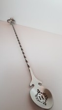 Hendricks Gin Stirring Spoon w/ Spinning Top Coin 35cm New Bar Spoon