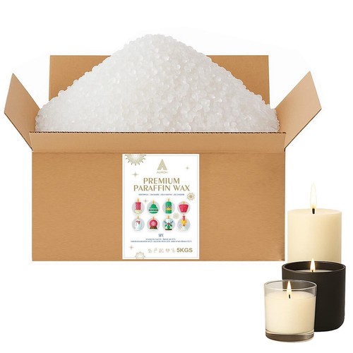 Candle making paraffin wax - making,