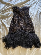 Sherri Hill Black Lace Beaded