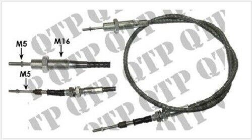 Quicke loader cable threaded - loader,