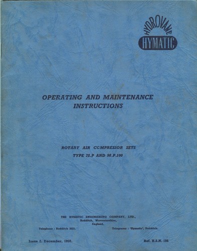 Hydrovane hymatic rotary air - rotary,