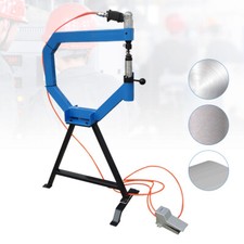 Pneumatic Planishing Hammer 4" Throat Polisher w/ Cast-Iron Stand 1"/2"/3" Anvil