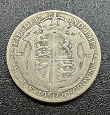 1920 George V Half Crown Coin