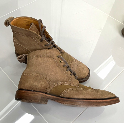Loake leonard brown suede - leonard,