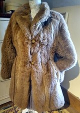 Real Fur Coat M/10/12 Vintage