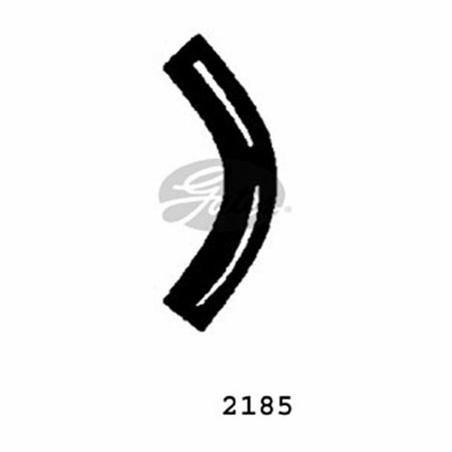 Genuine gates radiator hose - radiator,