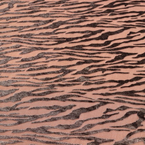 Tiger stripe devoré fabric - devoré,