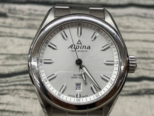 Alpina al240x4e6 quartz silver - alpina,