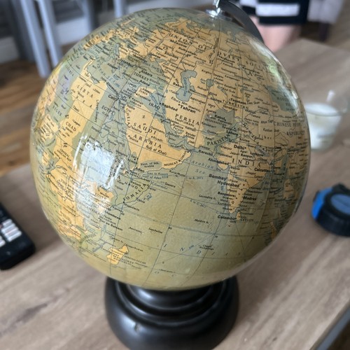 Art deco earth globe by - art,