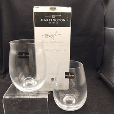 2 x Dartington Crystal Tony