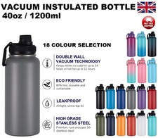 1.2L Water Flask Bottle