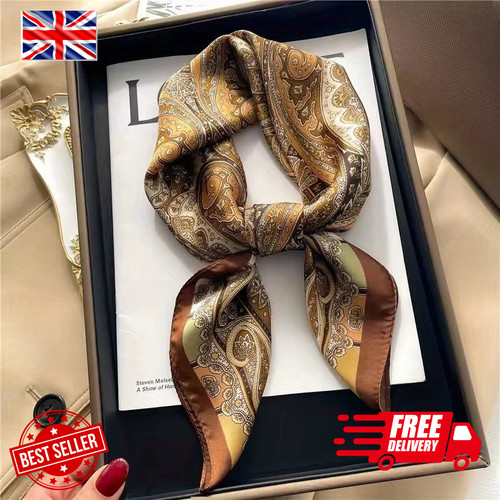 Women 70x70cm silk scarf - 70x70cm,