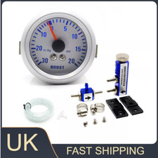 2" 52mm Turbo Boost Gauge 0~20Psi Car Pressure Meter W/ Boost Controller Set