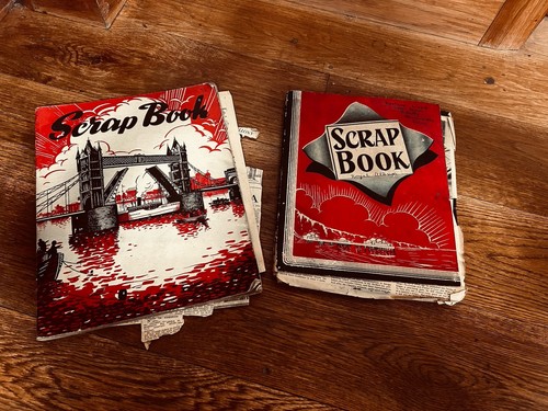 Royal scrap books - books., papers