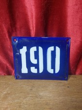 Vintage French Enamel Door