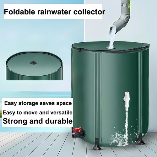 Foldable rain water butt tank - rain,