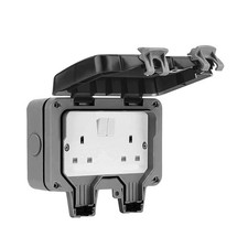IP66 Waterproof Outdoor Socket