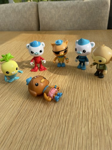 Six octonauts play - play, figures