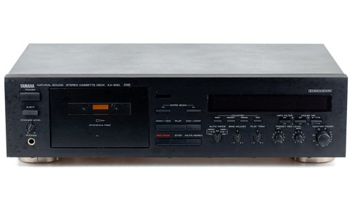 Yamaha 530 tape deck black - deck,