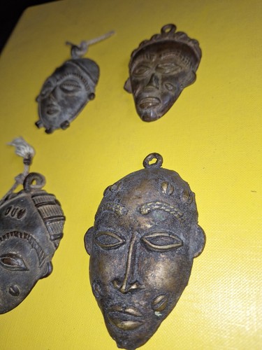 Set antique bronze cast - set, of