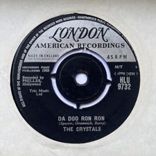 The Crystals Da Doo Ron Ron 7"