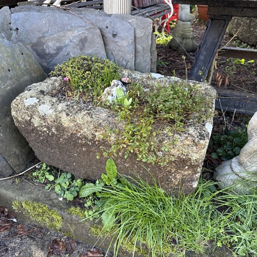 Garden granite trough antique - ,