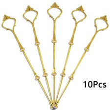 10 Set Cake Stand Fittings Kits Tiered Hardware for 2/3 Tier Cake Stand Holder