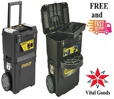 Extra large Tool Box On Wheels Rolling Heavy Duty Mobile Work Centre Storage Box