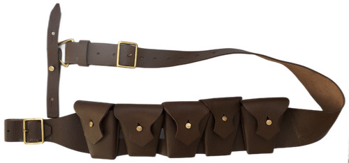 Genuine pebble leather brown - leather,
