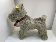 Steiff Animal 1322.00 Dog Terrier 24 Cm. Excellent Condition