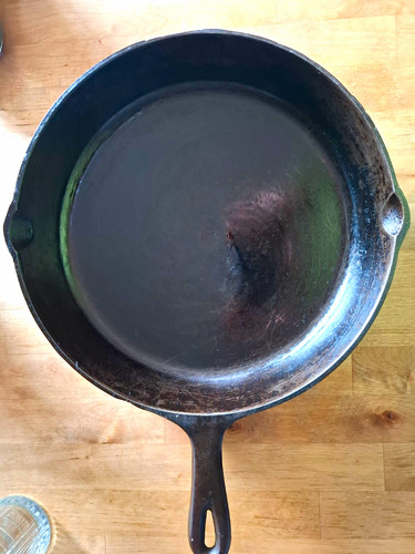 Cast iron skillet - iron, pan