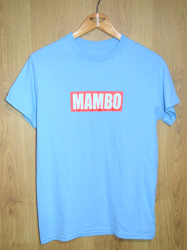 Mambo light blue - mambo, graphic