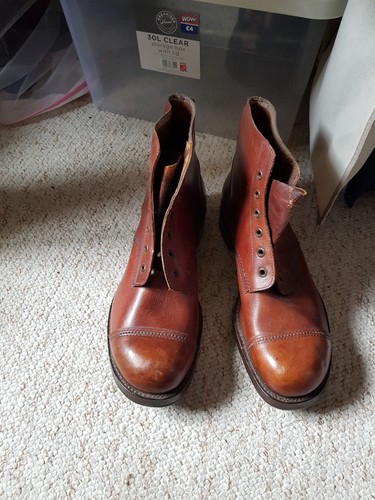 Ww2 1945 dated jungle - -, boots