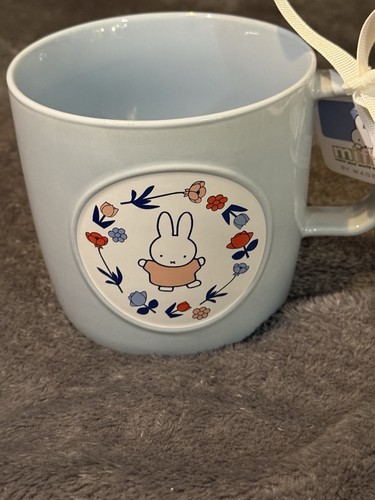 Miffy light blue - miffy, ceramic