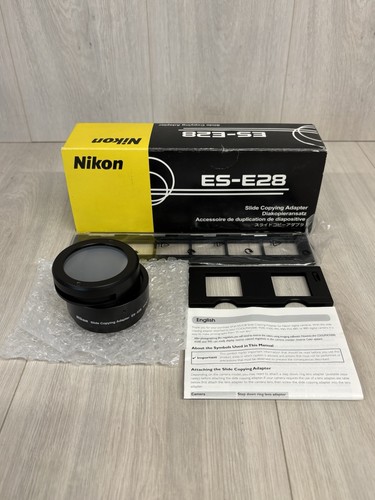 Nikon e28 slide - nikon, copying