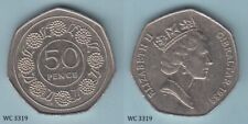 Gibraltar 50p Pence 1988