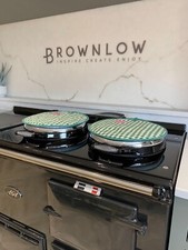 Green Gingham Checked Lid