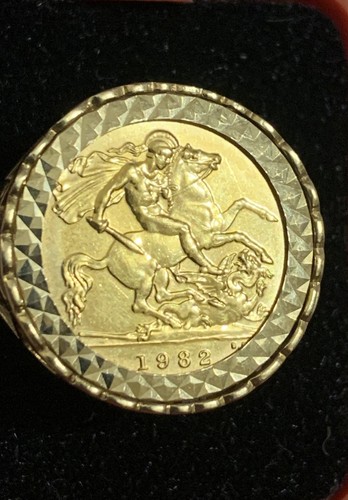 1982 sovereign coin - coin, 375