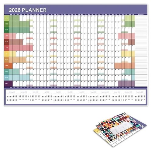 2026 wall planner a2 full - wall, /a2