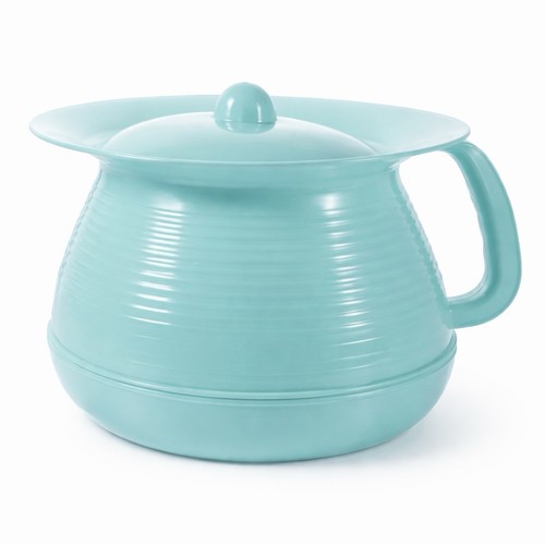 Portable chamber pot with lid - portable,