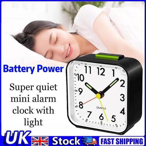 Quartz alarm clock with - alarm,