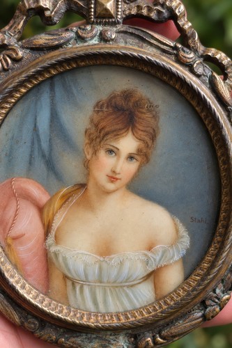Antique woman portrait - antique,