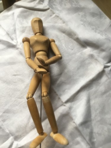 Wooden manikin high - 30, cm