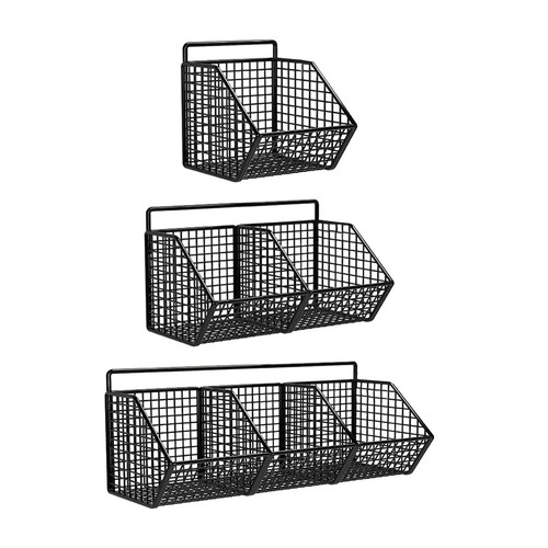 Wire storage basket hanging - storage, basket,