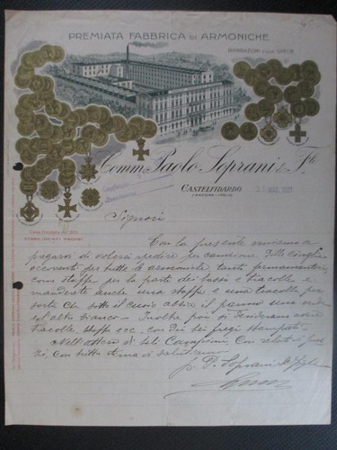 Letter fabbrica di - (2587),