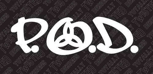 Pod band vinyl - pod, sticker