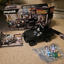 Playmobil 70633 Back to the future Pick-up Truck  New  item,  box opened. 