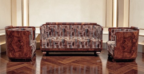 Art deco piece lounge suite - piece,