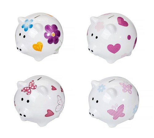 Spotted dog gift company piggy - spotted,