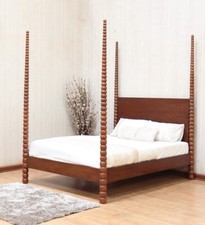 Bobbin four poster bed - poster,